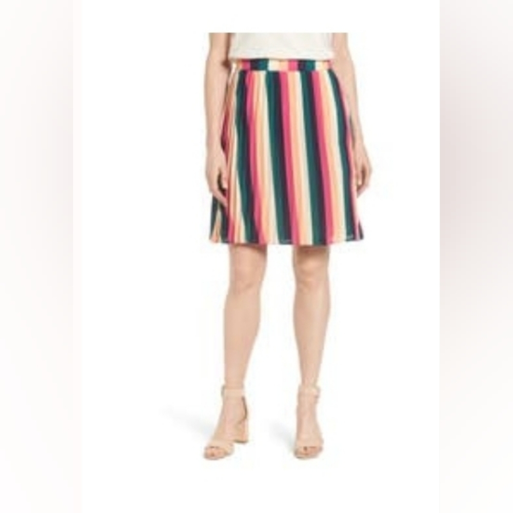 NWOT Gibson x Hi Sugarplum! Navio Pleat Skirt Nordstrom Exclusive